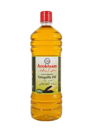 AROKIYAM ColdPressed Gingelly oil (ஆரோக்கியம் வாகை மரச்செக்கு நல்லெண்ணெய்)